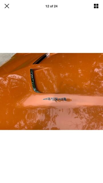 1972 Ontario Orange Chevrolet Corvette