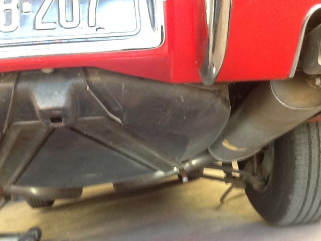 1972 Red Chevrolet Corvette 2dr