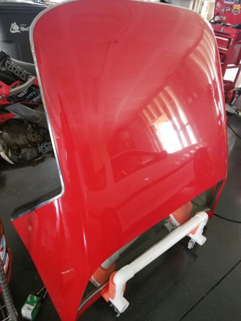 1972 red Chevrolet Corvette Convertible