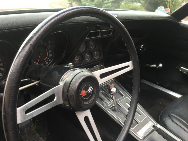 1972 Red Chevrolet Corvette Coupe