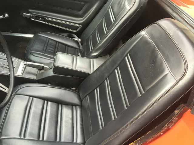 1972 Red Chevrolet Corvette Coupe