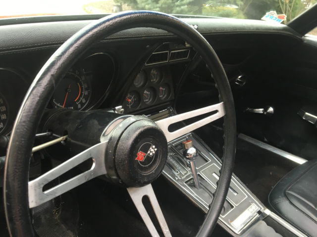 1972 Red Chevrolet Corvette Coupe