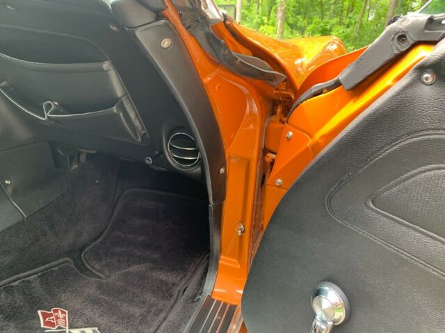 1972 Ontario Orange Chevrolet Corvette T Top Coupe
