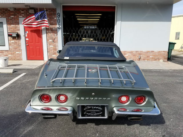 1972 Steel City Gray Chevrolet Corvette Convertible