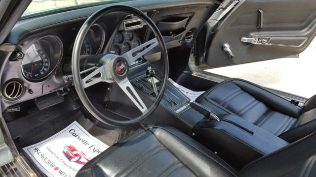 1972 Steel City Gray Chevrolet Corvette Convertible