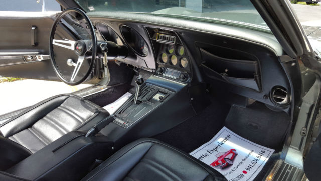 1972 Steel City Gray Chevrolet Corvette Convertible