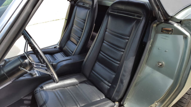 1972 Steel City Gray Chevrolet Corvette Convertible