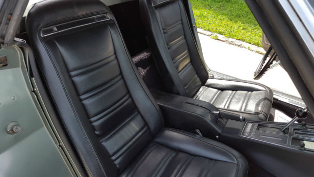 1972 Steel City Gray Chevrolet Corvette Convertible