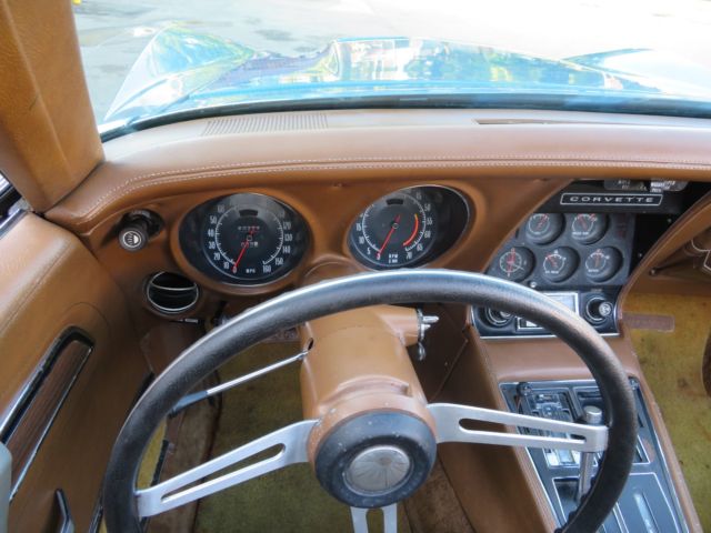 1972 BLUE Chevrolet Corvette Coupe