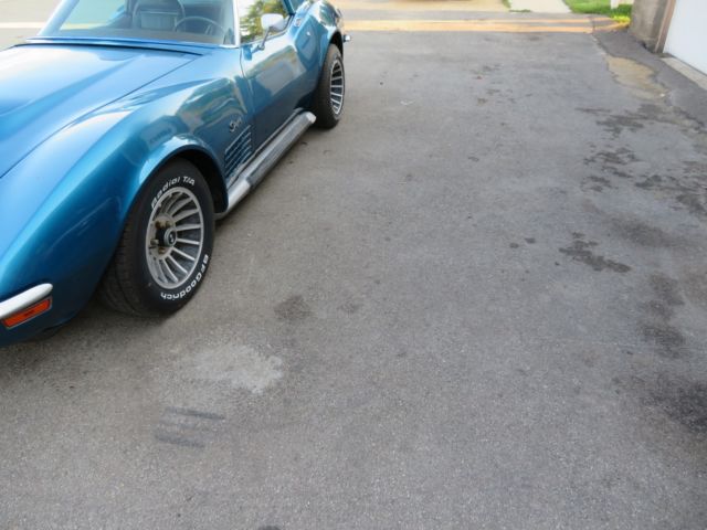 1972 BLUE Chevrolet Corvette Coupe