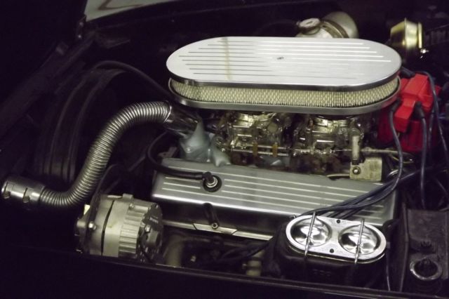 1972 Black Chevrolet Corvette Coupe