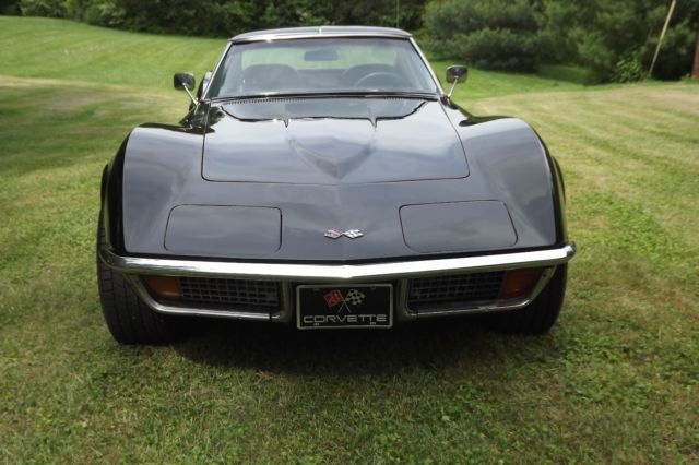 1972 Black Chevrolet Corvette Coupe