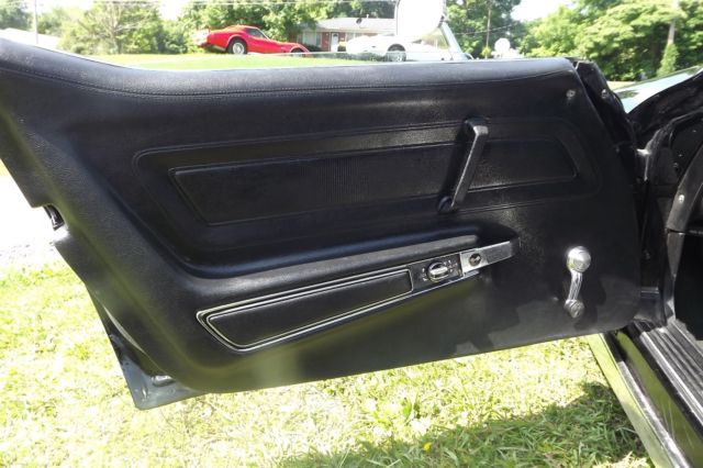 1972 Black Chevrolet Corvette Coupe