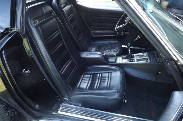 1972 Black Chevrolet Corvette Coupe