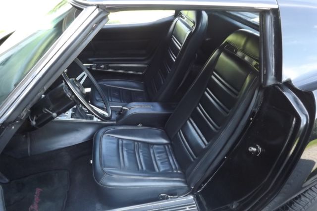 1972 Black Chevrolet Corvette Coupe