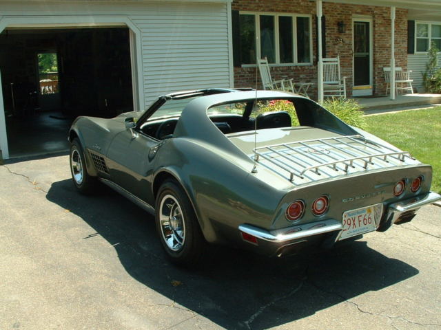 1972 STEEL CITIES GRAY 988 Chevrolet Corvette Coupe