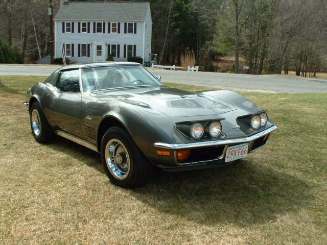 1972 STEEL CITIES GRAY 988 Chevrolet Corvette Coupe