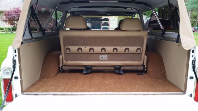 1972 White Chevrolet Blazer RETRACTABLE SOFT TOP