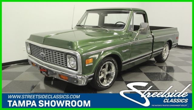 1972 Green Chevrolet C10