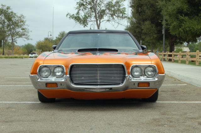 1972 Black With Flames Ford Ranchero Pick Up