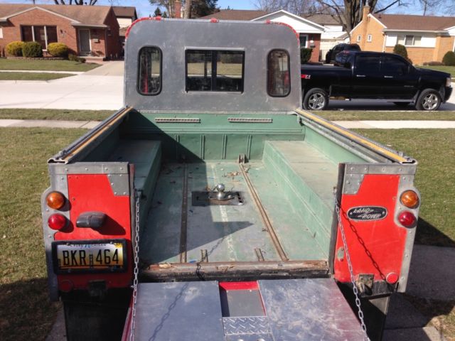 1972 Red Land Rover Defender