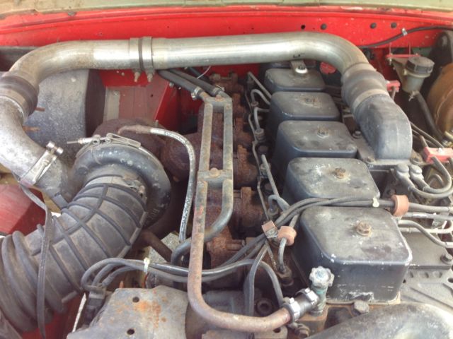 1972 Red Land Rover Defender