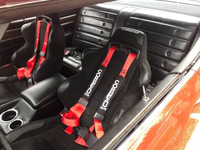 1972 Red Oldsmobile Cutlass Coupe