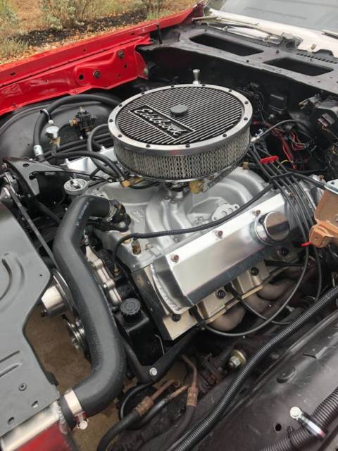 1972 Red Oldsmobile Cutlass Coupe