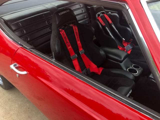 1972 Red Oldsmobile Cutlass Coupe