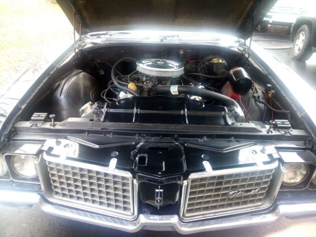 1972 Black Oldsmobile Cutlass Coupe