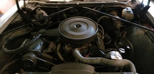 1972 Blue Oldsmobile Eighty-Eight Convertible