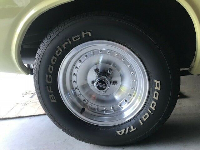 1972 Yellow Dodge Challenger Coupe