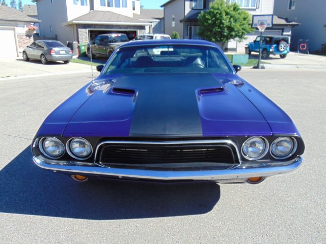 1972 Purple Dodge Challenger Coupe