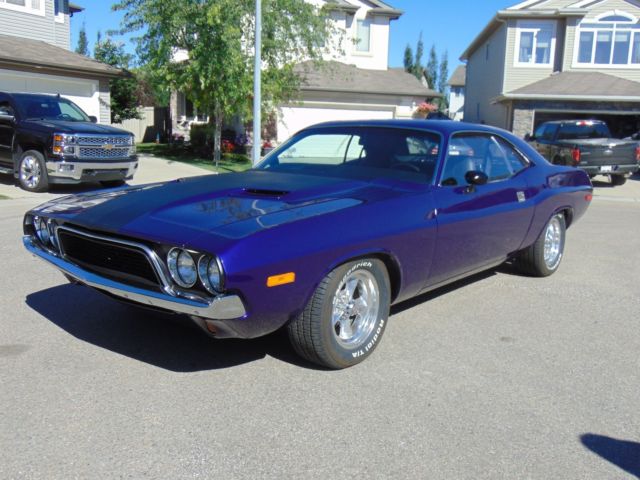 1972 Purple Dodge Challenger Coupe