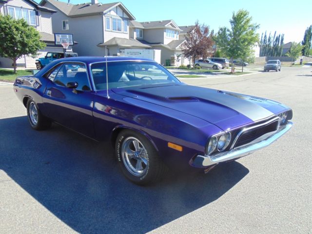 1972 Purple Dodge Challenger Coupe