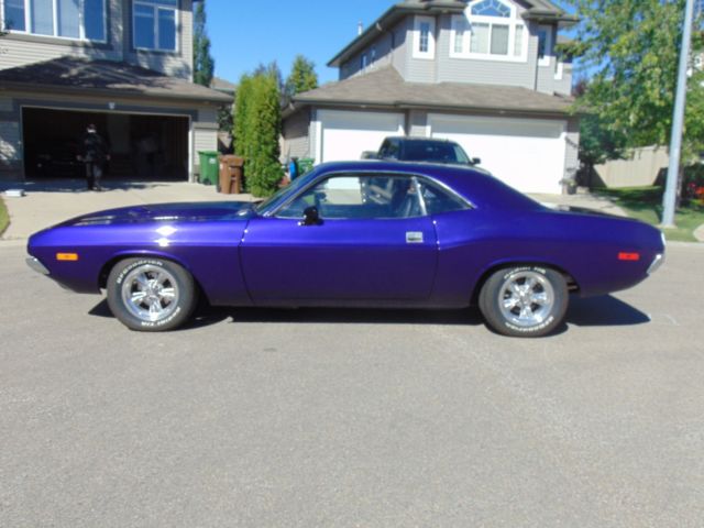 1972 Purple Dodge Challenger Coupe