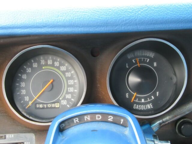 1972 Blue Dodge Charger