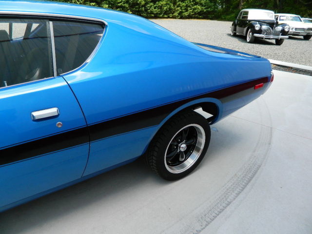 1972 Blue Dodge Charger 2dr