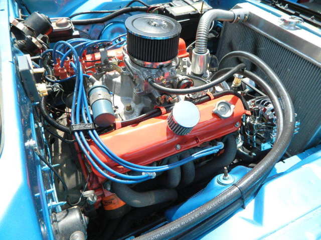 1972 Blue Dodge Charger 2dr