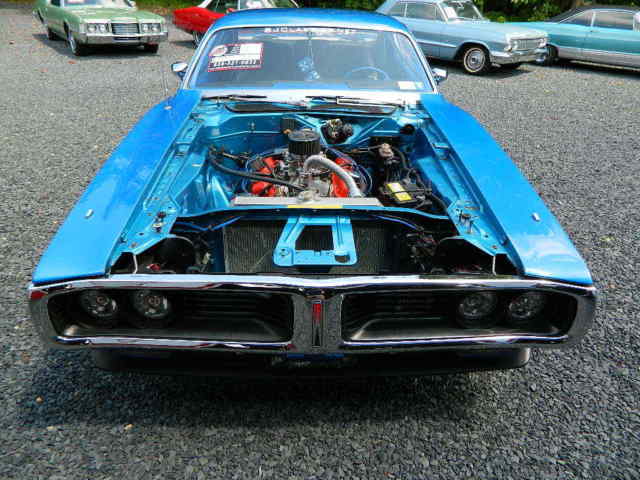 1972 Blue Dodge Charger 2dr