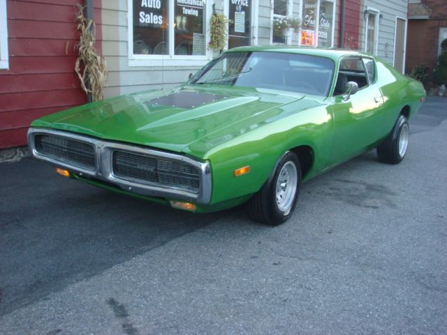 1972 Green Dodge Charger Coupe