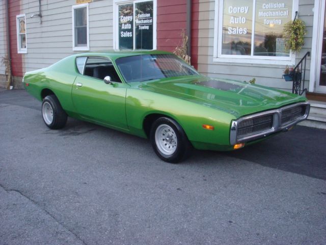 1972 Green Dodge Charger Coupe