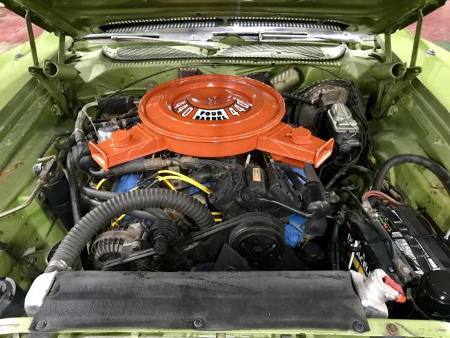 1972 Green Dodge Charger Coupe