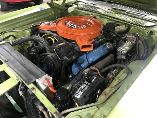 1972 Green Dodge Charger Coupe