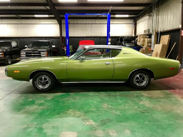 1972 Green Dodge Charger Coupe