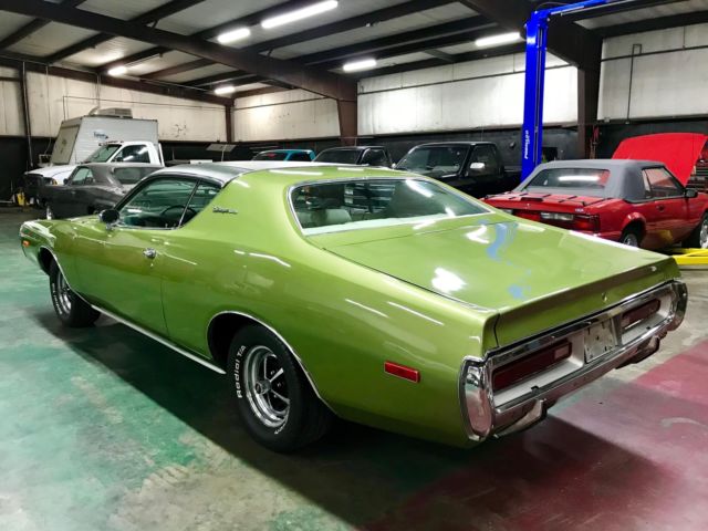 1972 Green Dodge Charger Coupe