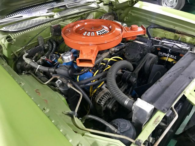 1972 Green Dodge Charger Coupe