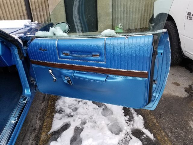 1972 Blue Dodge Charger