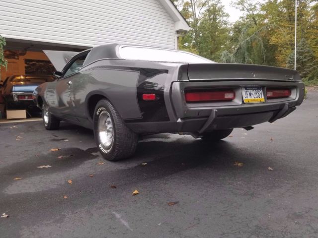1972 Gray Dodge Charger Coupe
