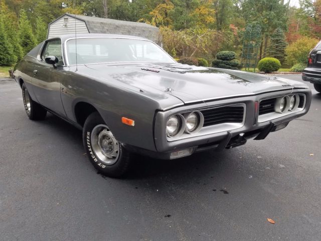 1972 Gray Dodge Charger Coupe